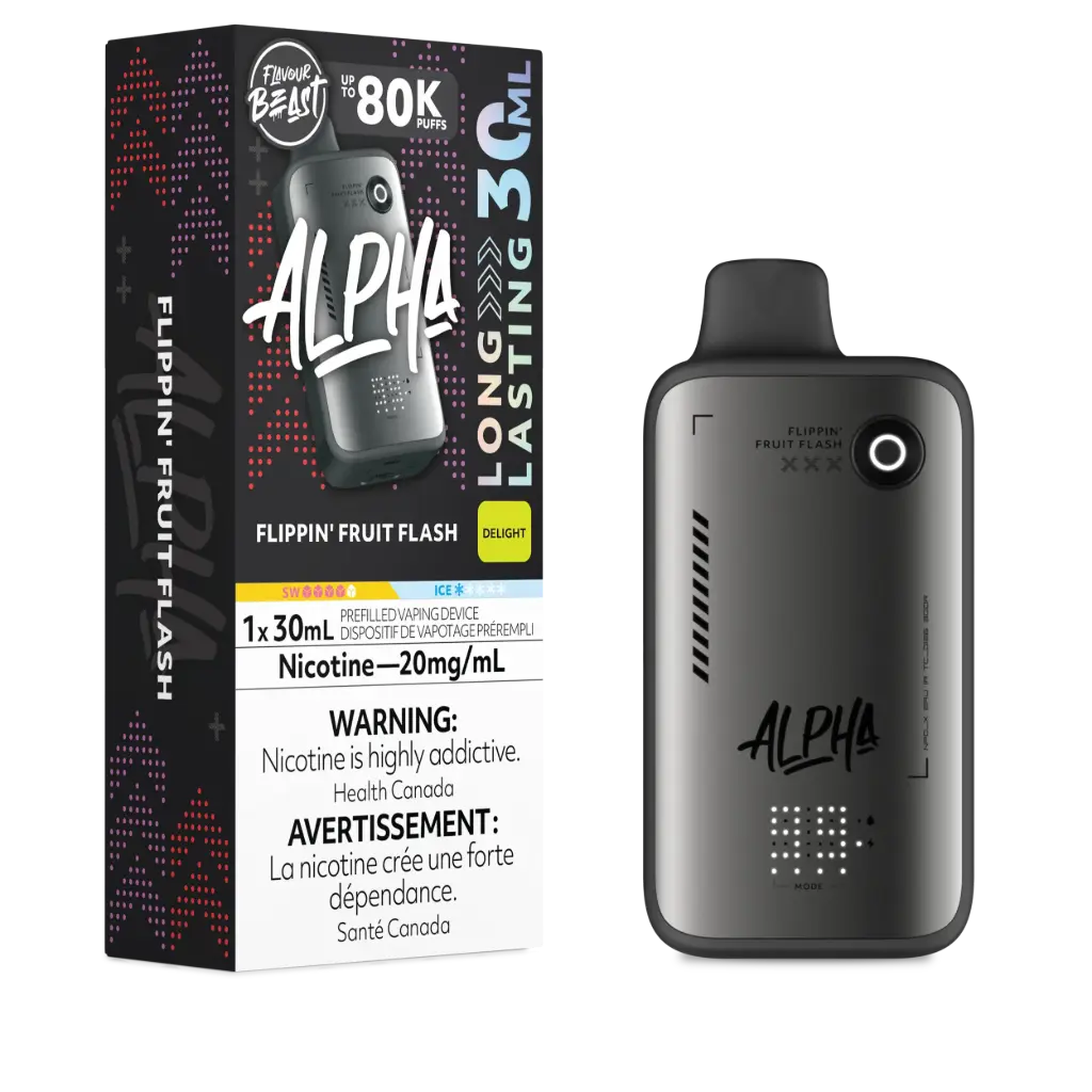 FLAVOUR BEAST ALPHA 80K (30ML) - Flippin' Fruit Flash