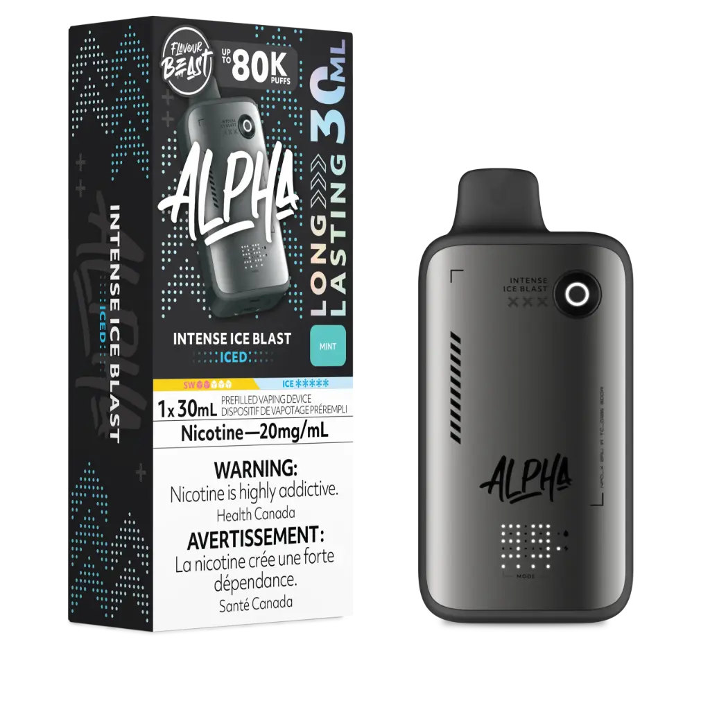 FLAVOUR BEAST ALPHA 80K (30ML) - Intense Ice Blast