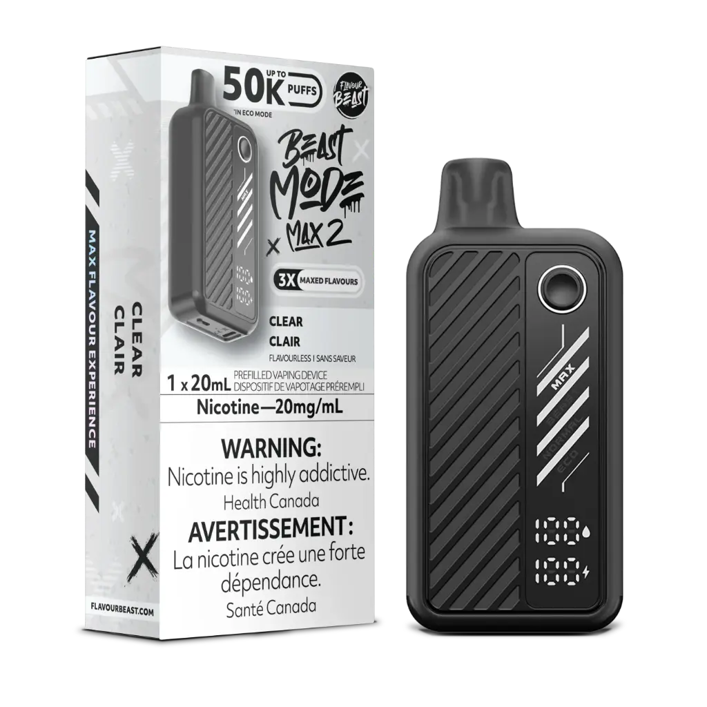 FLAVOUR BEAST BEAST MODE MAX 2 50K (20ML) - Clear