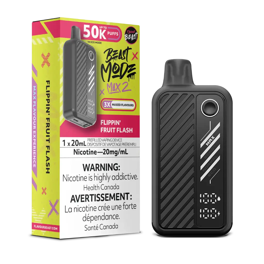 FLAVOUR BEAST BEAST MODE MAX 2 50K (20ML) - Flippin' Fruit Flash