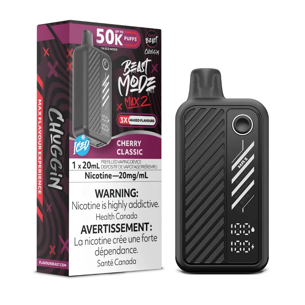 FLAVOUR BEAST BEAST MODE MAX 2 50K (20ML) - Cherry Classic