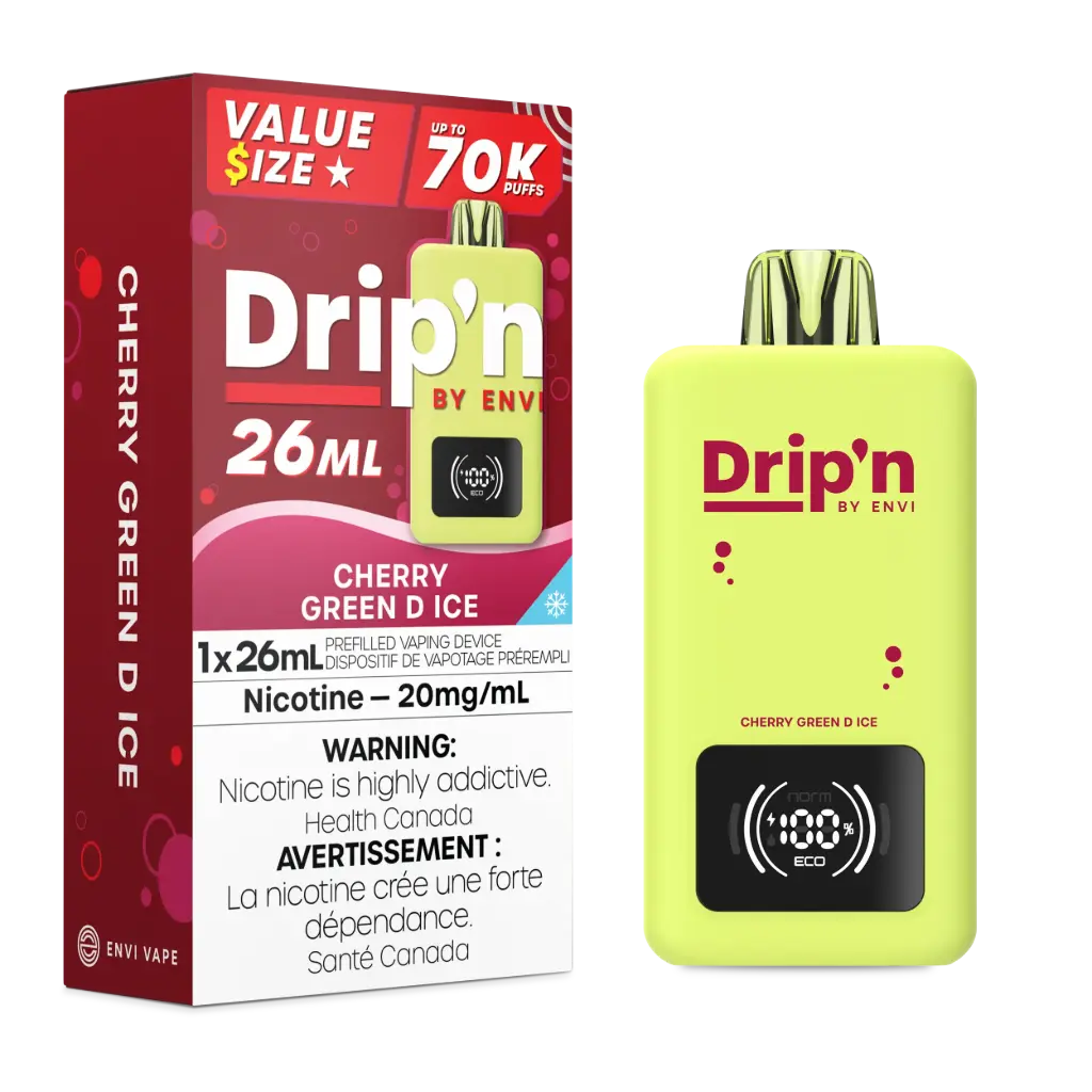 DRIP'N 70K (26ML) - Cherry Green D Iced