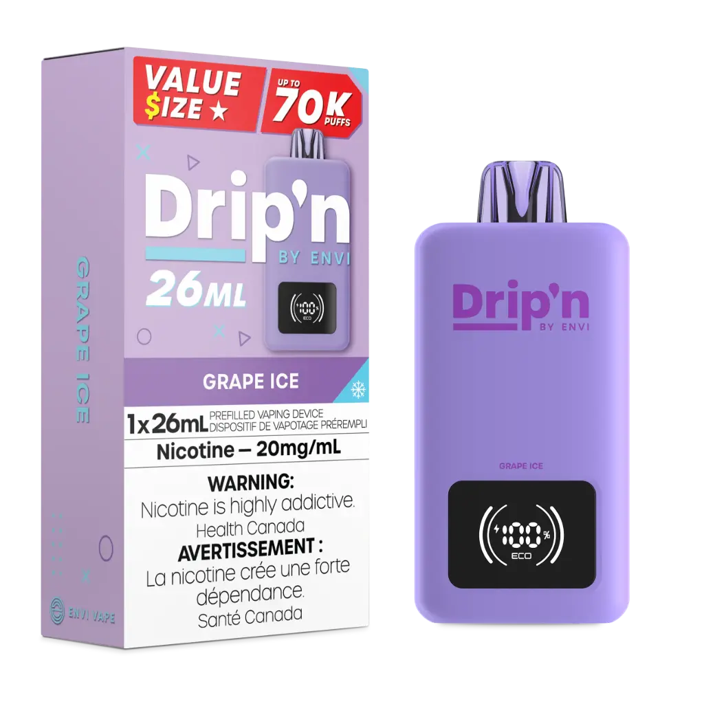 DRIP'N 70K (26ML) - Grape Ice