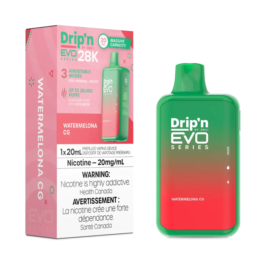 DRIP'N EVO 28K (20ML) - · Watermelona CG