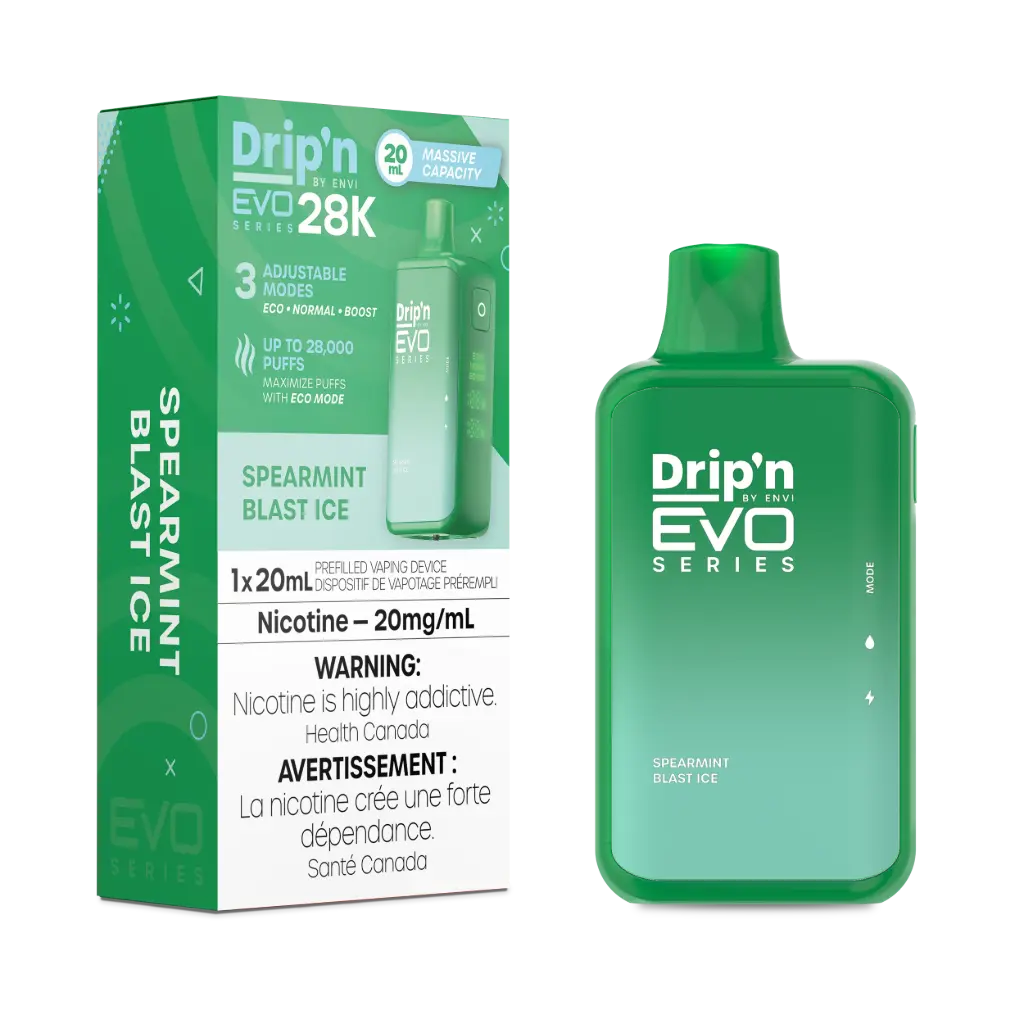 DRIP'N EVO 28K (20ML) - Spearmint Blast lce