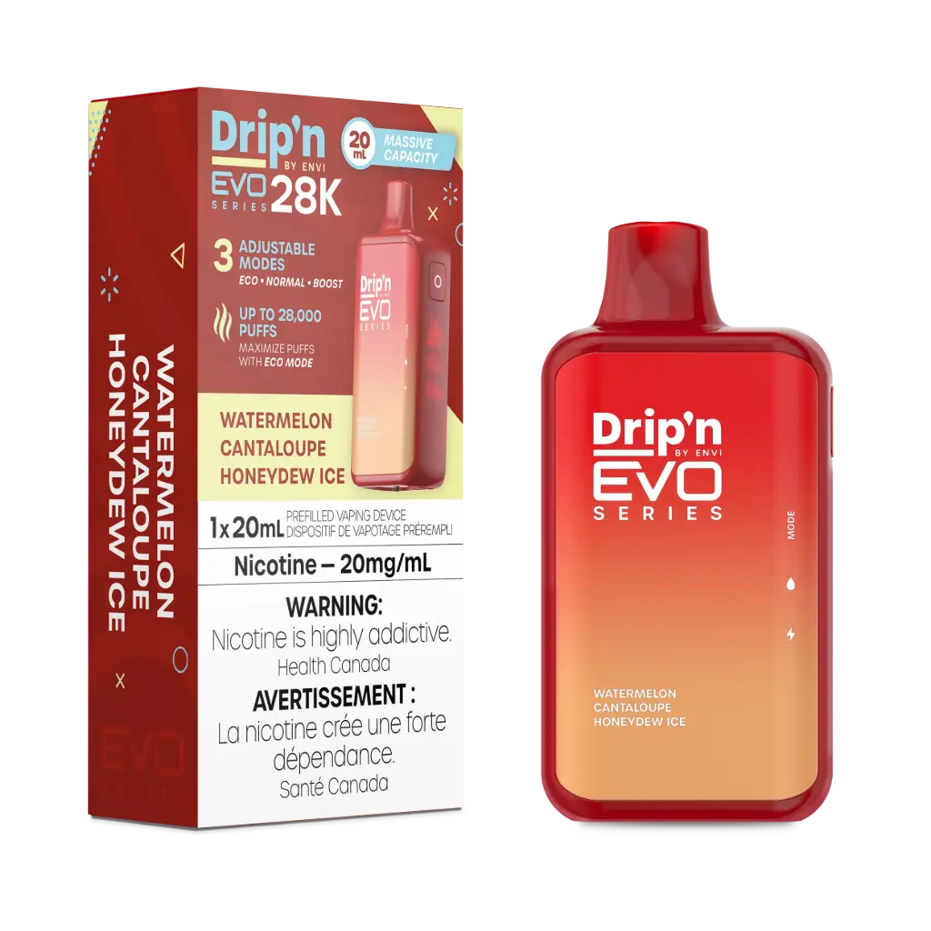 DRIP'N EVO 28K (20ML) - Watermelon Cantaloupe Honeydew lce