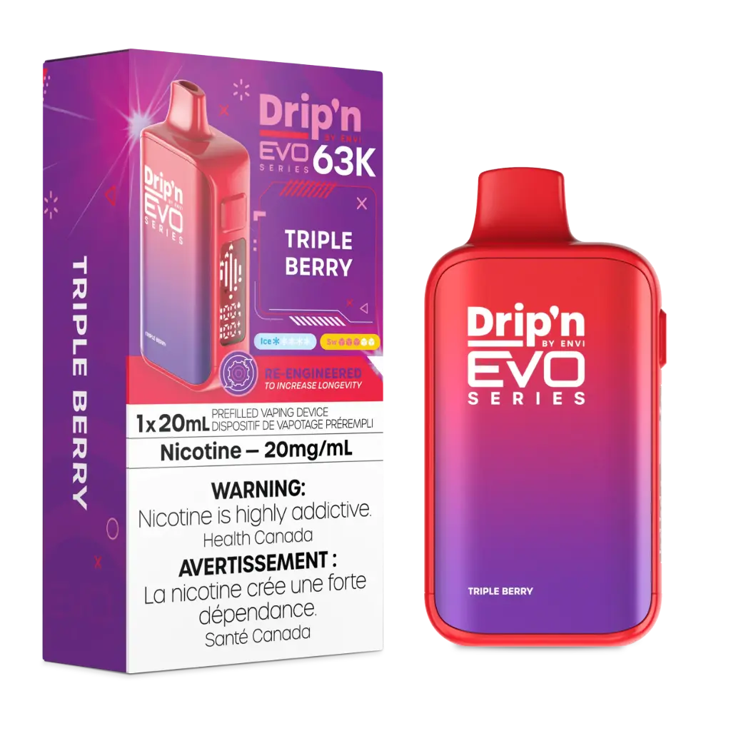 DRIP'N EVO 63K (20ML) - Triple Berry