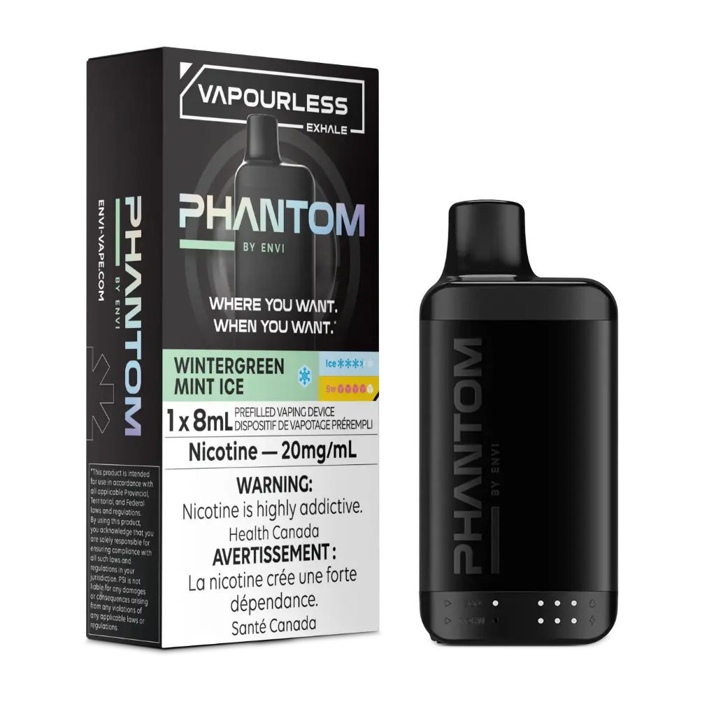 ENVI PHANTOM 14K (8ML) - Wintergreen Mint Ice