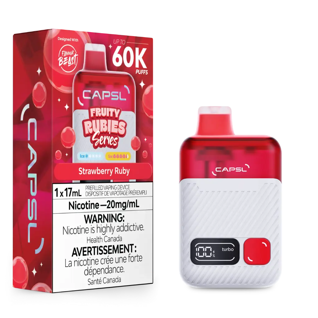 CAPSL 60K (17ML) - Strawberry Ruby