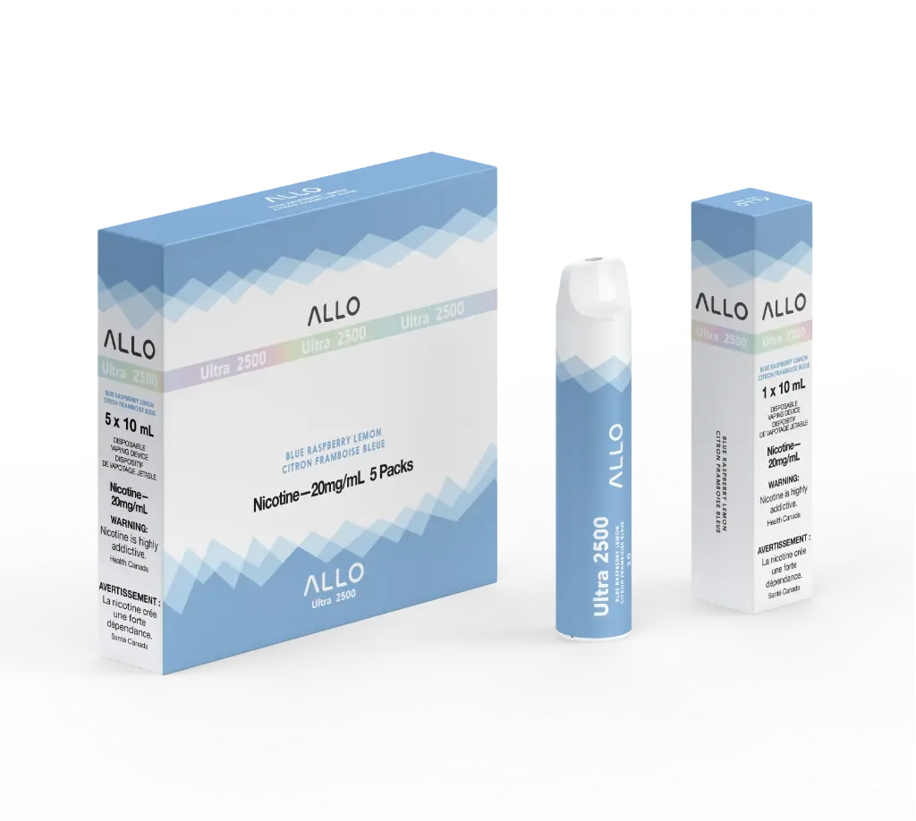 ALLO ULTRA 2500 (8ML) - Blue Raspberry Lemon