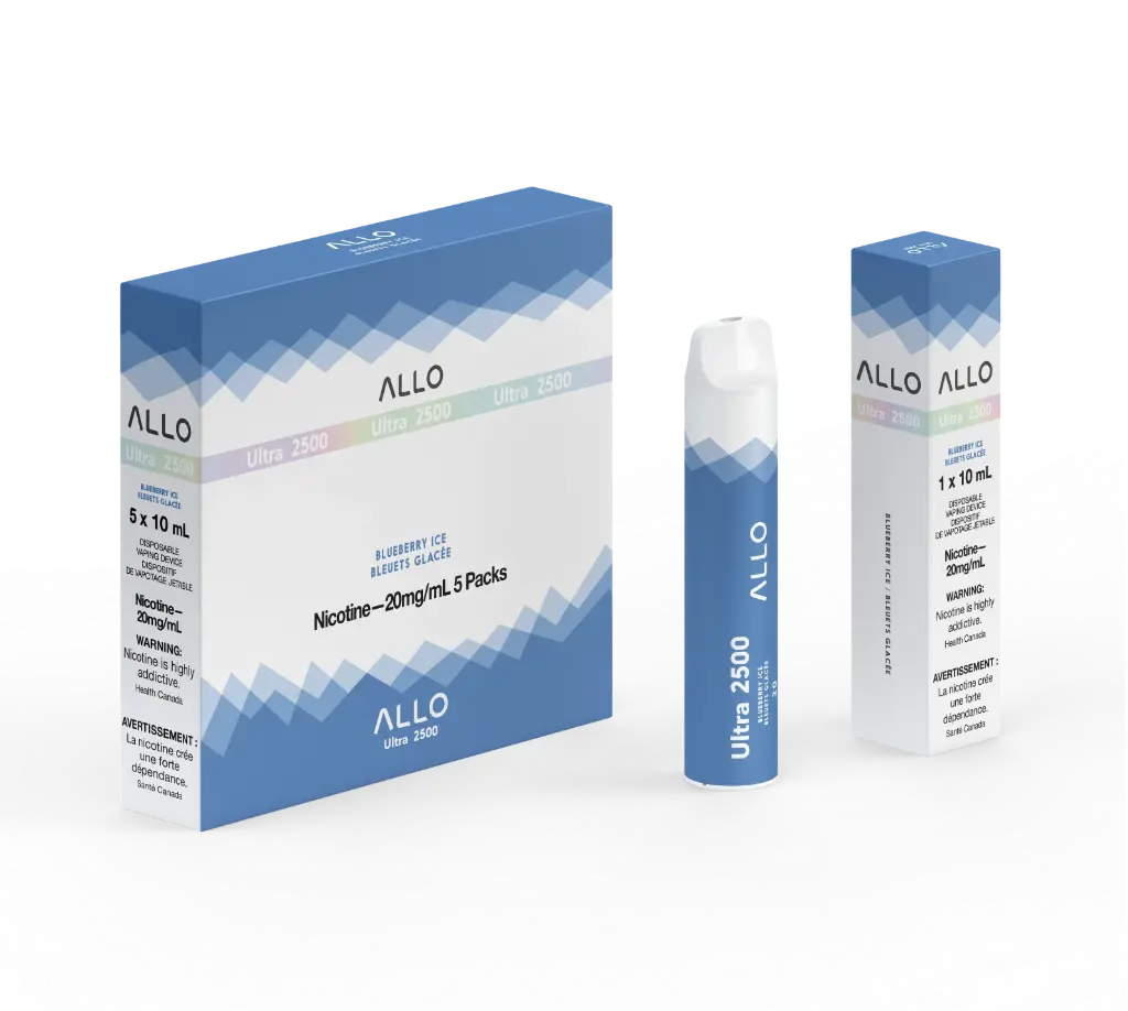 ALLO ULTRA 2500 (8ML) - Blueberry Ice