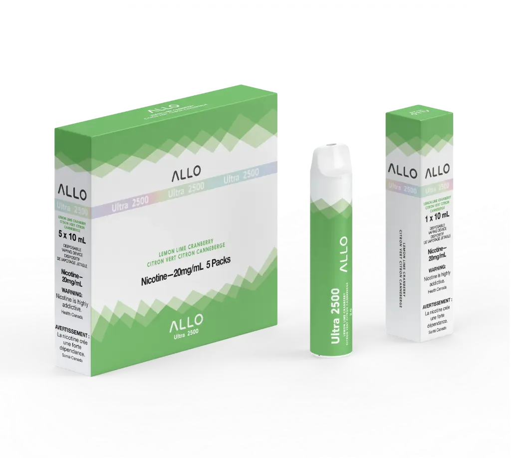 ALLO ULTRA 2500 (8ML) - Lemon Lime Cranberry