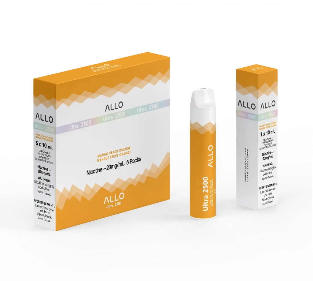 ALLO ULTRA 2500 (8ML) - Mango Peach Orange
