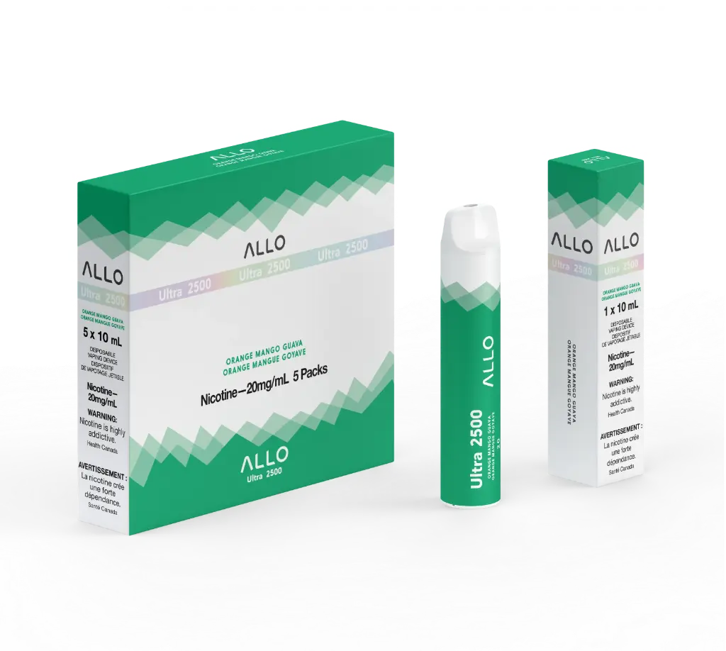 ALLO ULTRA 2500 (8ML) - Orange Mango Guava