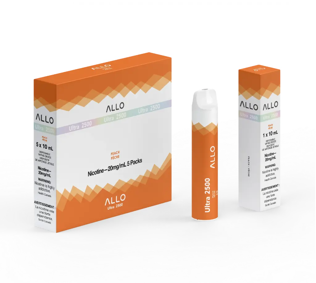 ALLO ULTRA 2500 (8ML) - Peach
