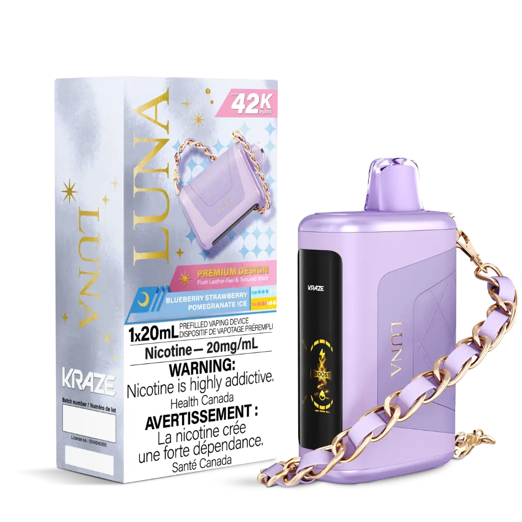 KRAZE LUNA 42K (20ML) - Blueberry Strawberry Pomegranate Ice