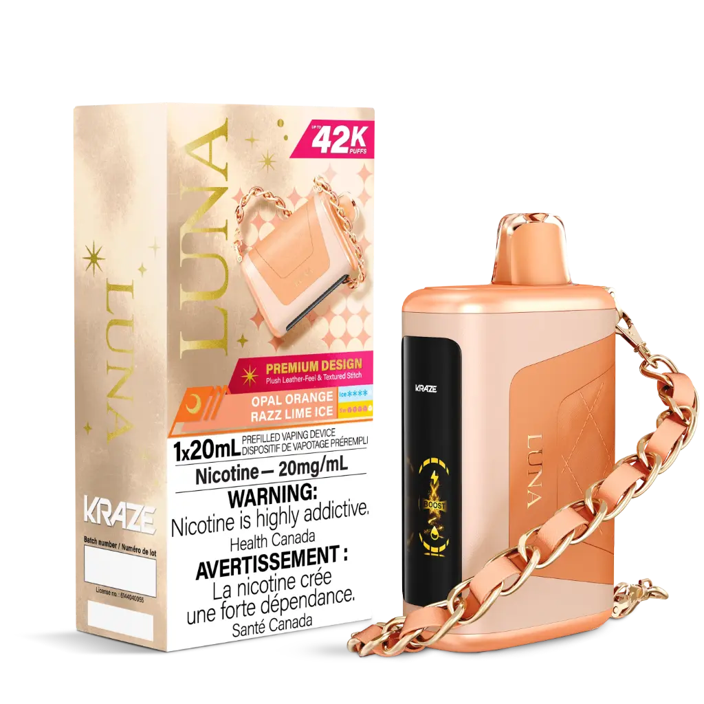 KRAZE LUNA 42K (20ML) - Opal Orange Razz Lime Ice