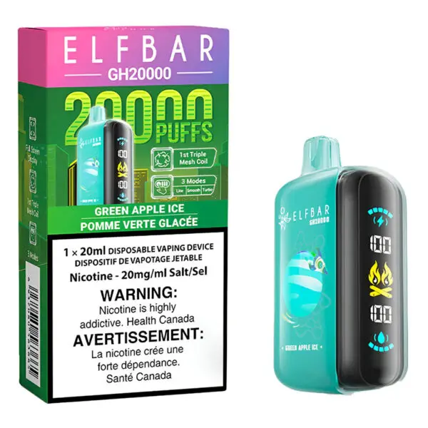 ELFBAR GH20K (20ML) - GREEN APPLE ICE