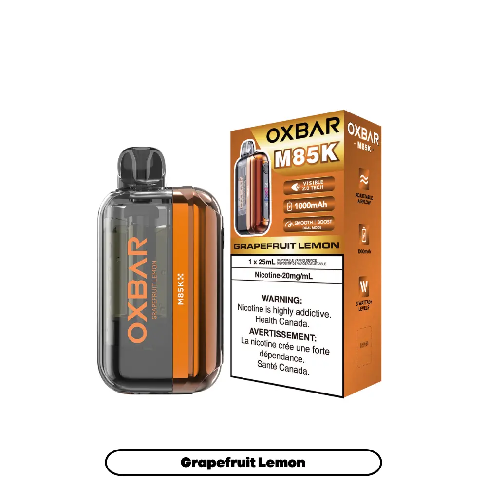 OXBAR M85K (25ML) - Grapefruit Lemon