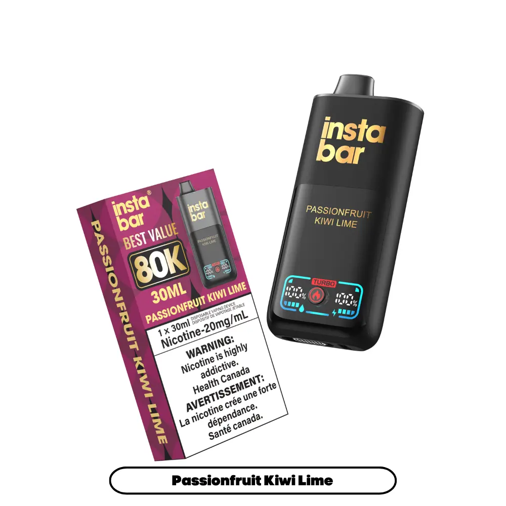 INSTABAR 80K (30ML) - Passionfruit Kiwi Lime