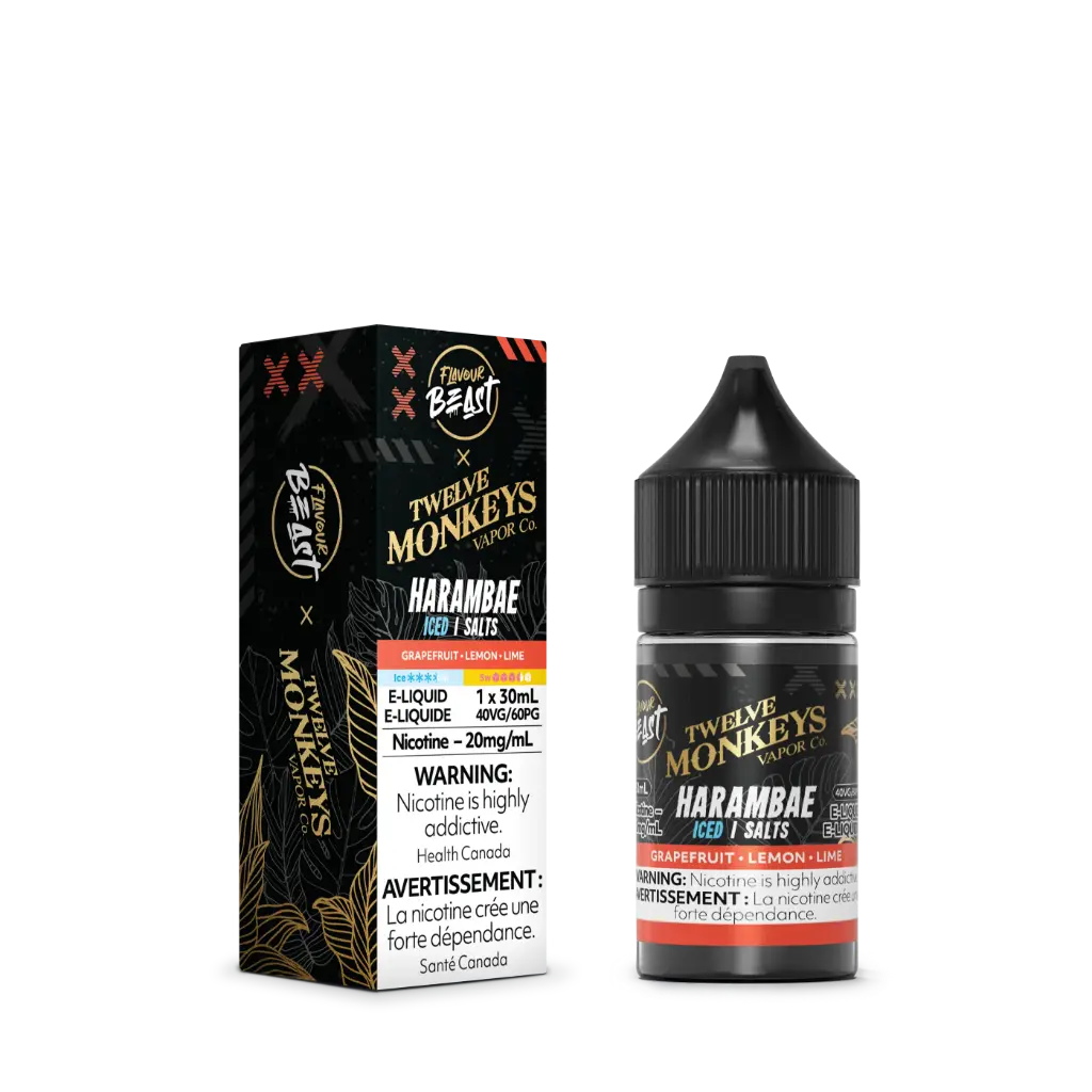 Flavour Beast x Twelve Monkey E-Liquid- 30ML - Harambae (Iced)