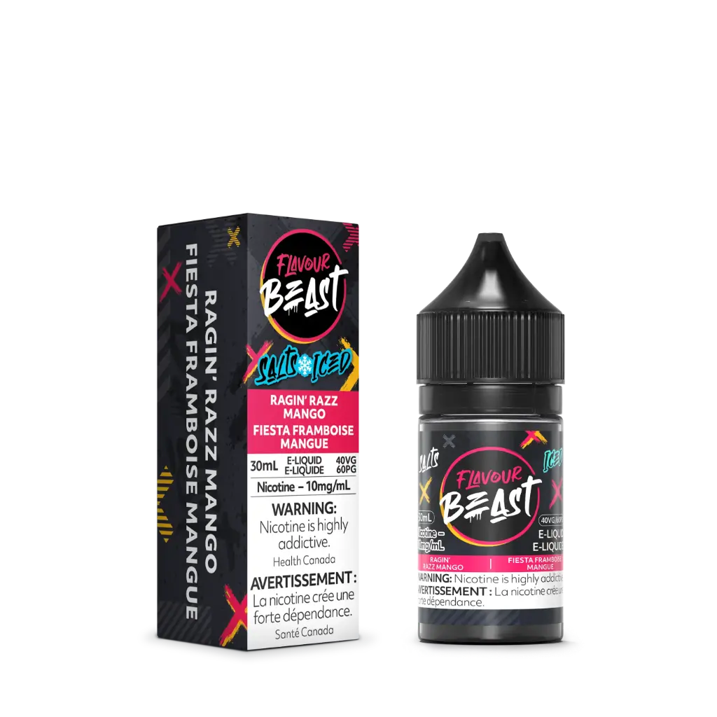 Flavour Beast E-Liquid- 30ML - · Ragin' Razz Mango