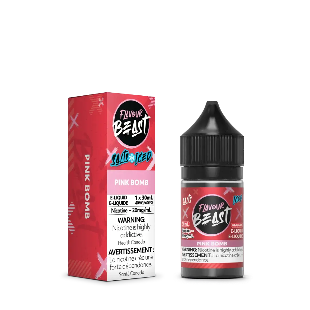 Flavour Beast E-Liquid- 30ML - Pink Bomb Iced