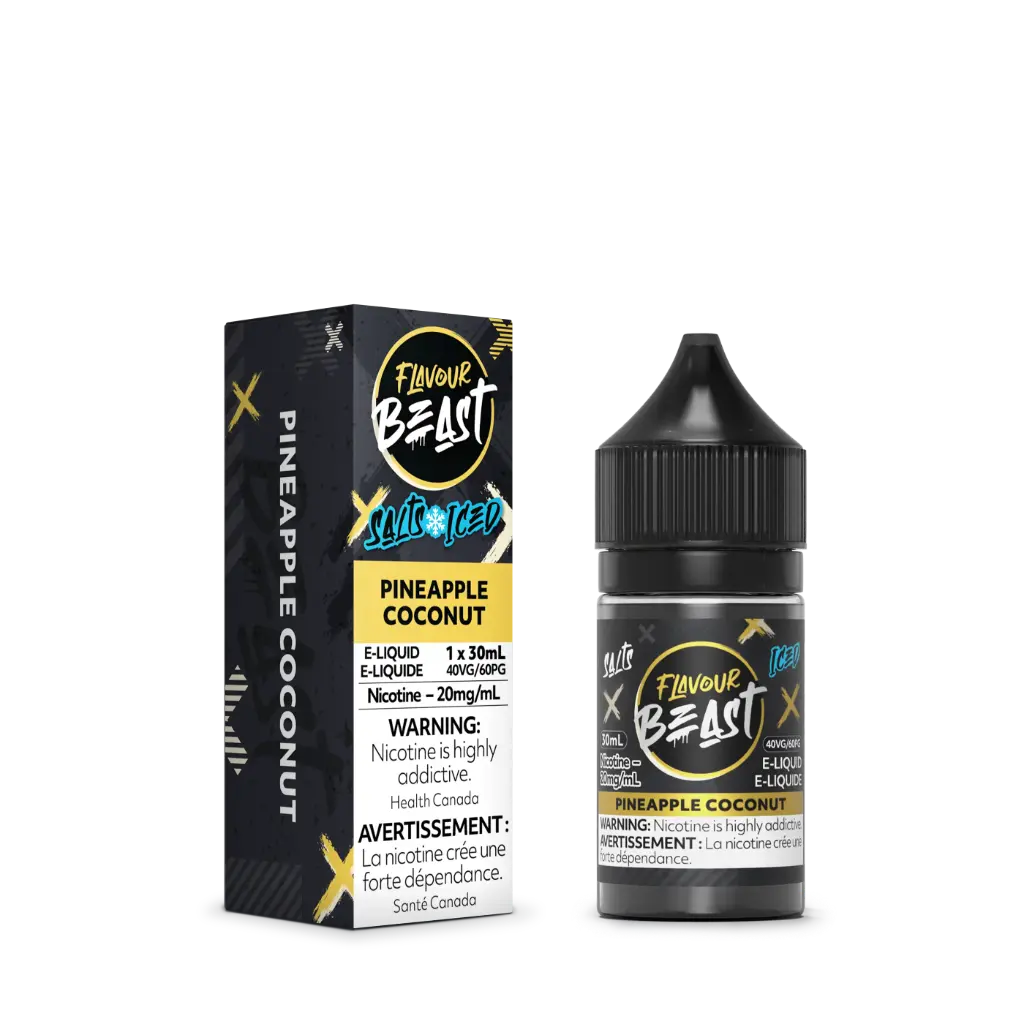 Flavour Beast E-Liquid- 30ML - Pineapple Coconut Iced
