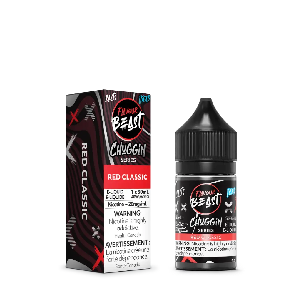 Flavour Beast Chuggin E-Liquid- 30ML - Red Classic