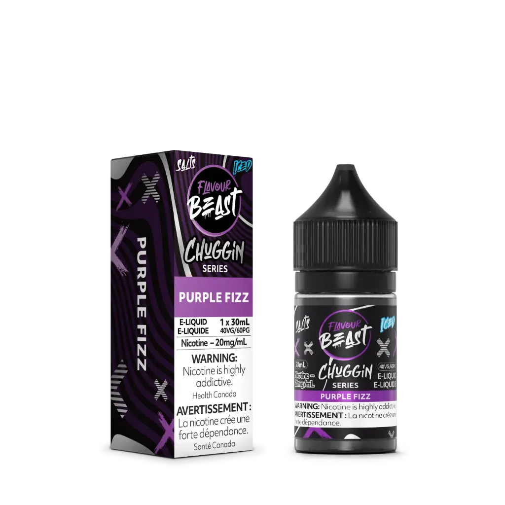 Flavour Beast Chuggin E-Liquid- 30ML - · Purple Fizz