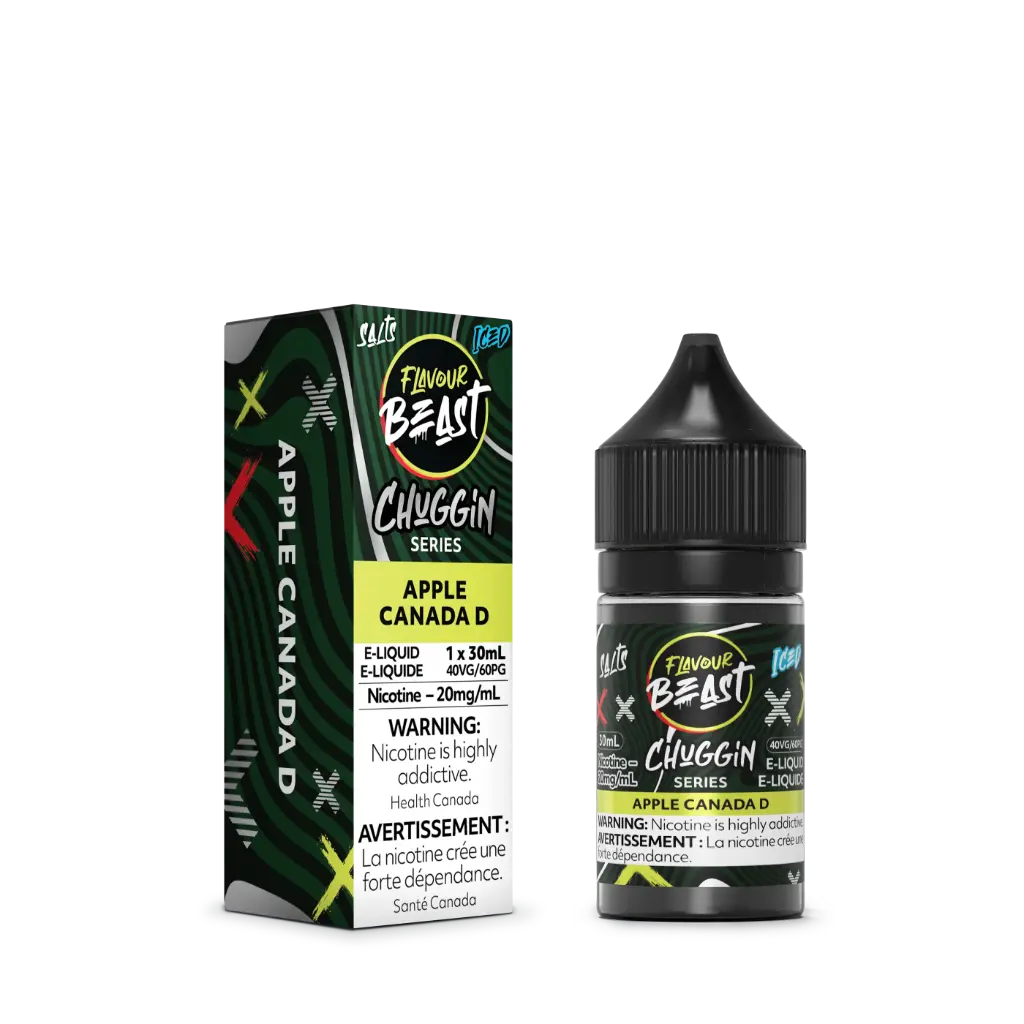 Flavour Beast Chuggin E-Liquid- 30ML - Apple Canada D