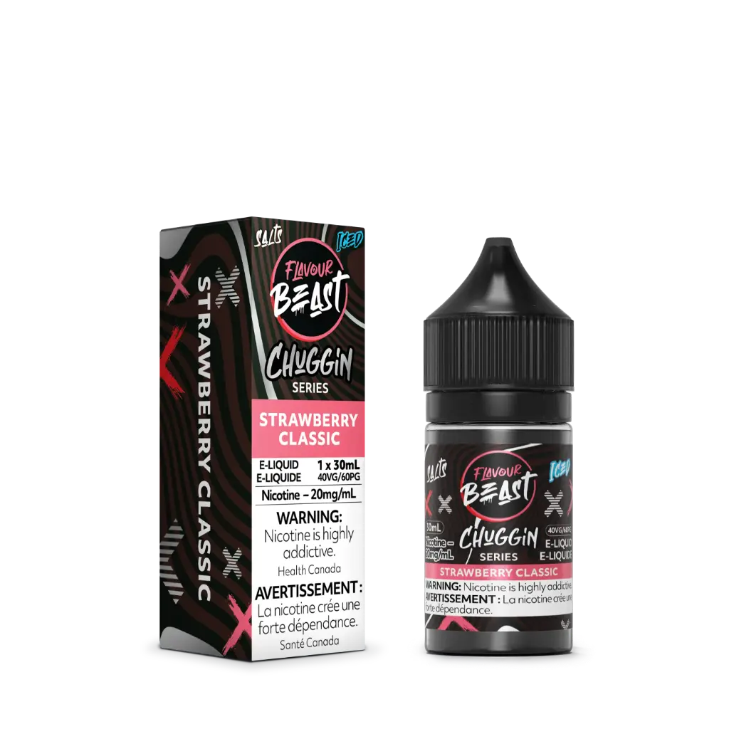 Flavour Beast Chuggin E-Liquid- 30ML - Strawberry Classic