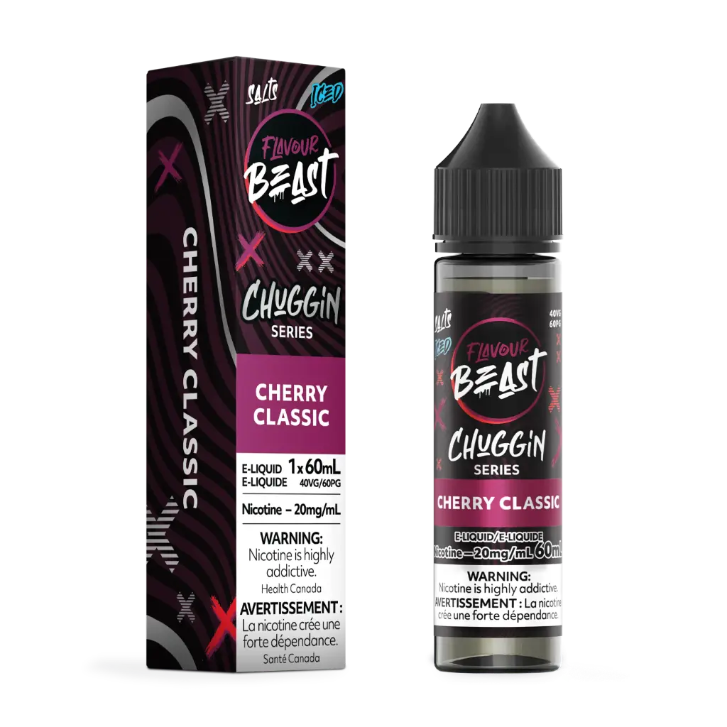 Flavour Beast Chuggin E-Liquid- 60ml - Cherry Classic