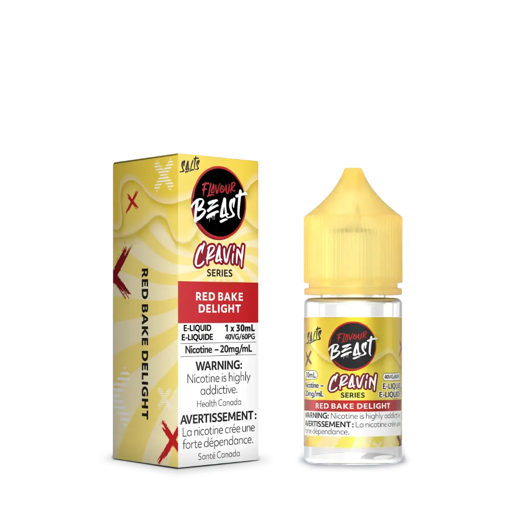 Flavour Beast Cravin E-Liquid- 30ML - Red Bake Delight