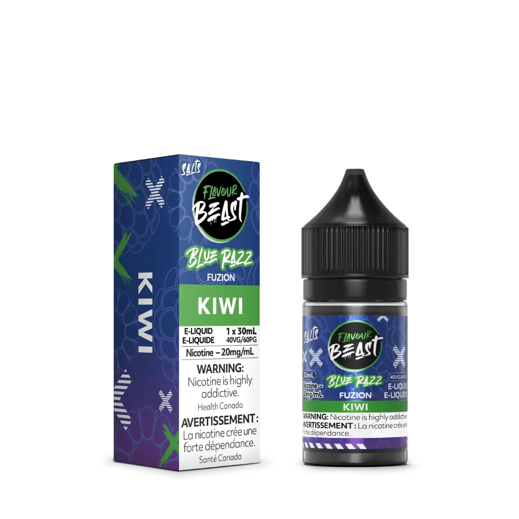 Flavour Beast Fuzion E-Liquid- 30ML - Blue Razz Fuzion Kiwi