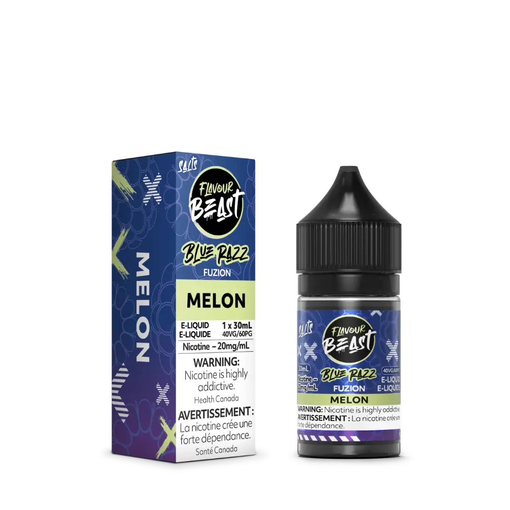Flavour Beast Fuzion E-Liquid- 30ML - Blue Razz Fuzion Melon