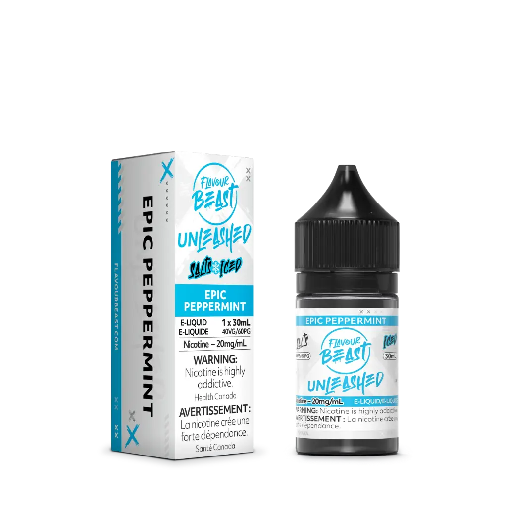 Flavour Beast Unleashed E-Liquid- 30ML - · Epic Peppermint