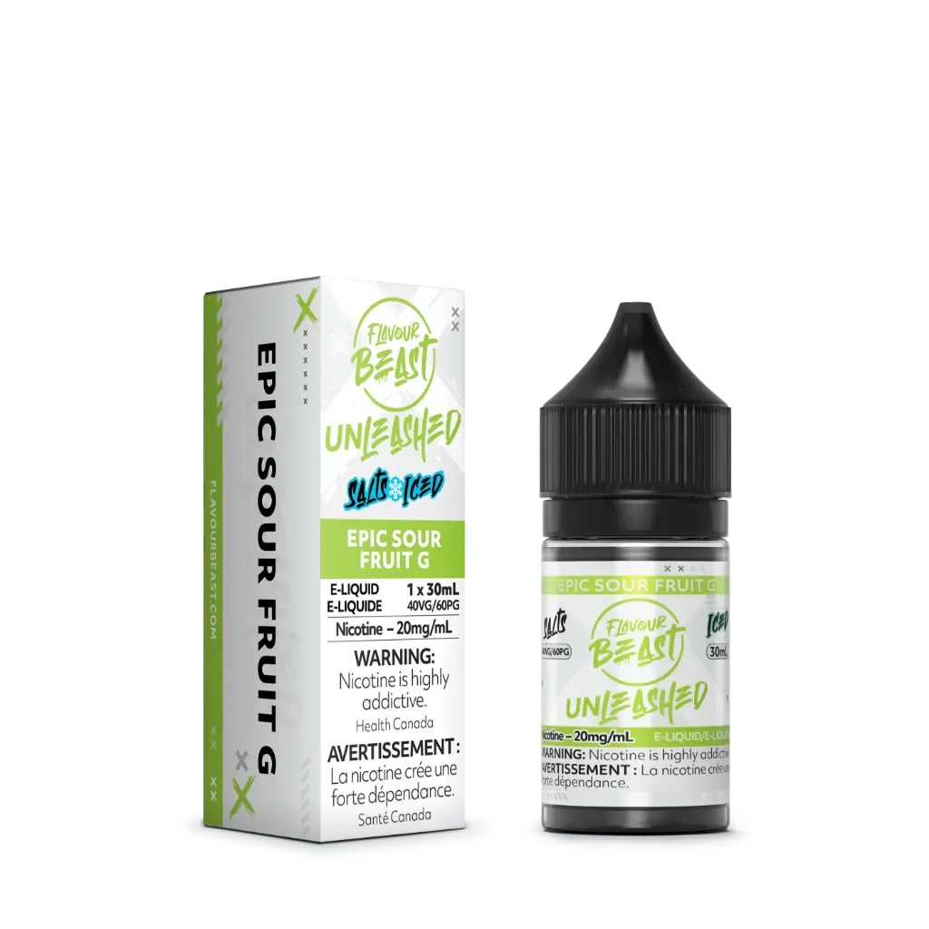 Flavour Beast Unleashed E-Liquid- 30ML - Epic Sour Fruit G