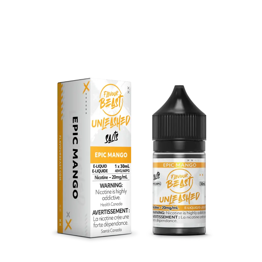Flavour Beast Unleashed E-Liquid- 30ML - Epic Mango