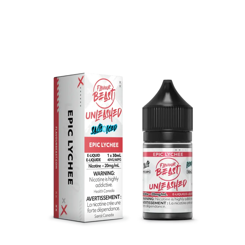 Flavour Beast Unleashed E-Liquid- 30ML - Epic Lychee