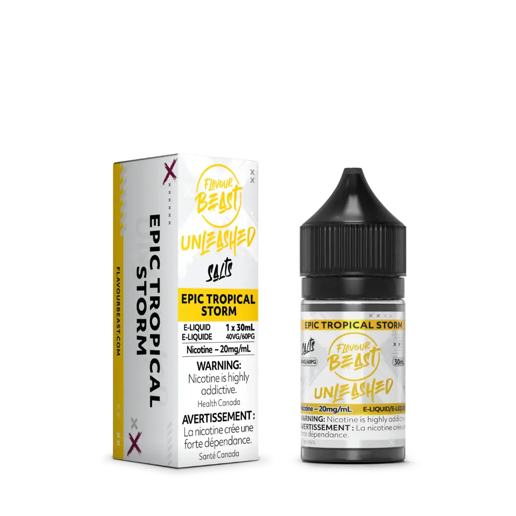 Flavour Beast Unleashed E-Liquid- 30ML - Epic Tropical Storm