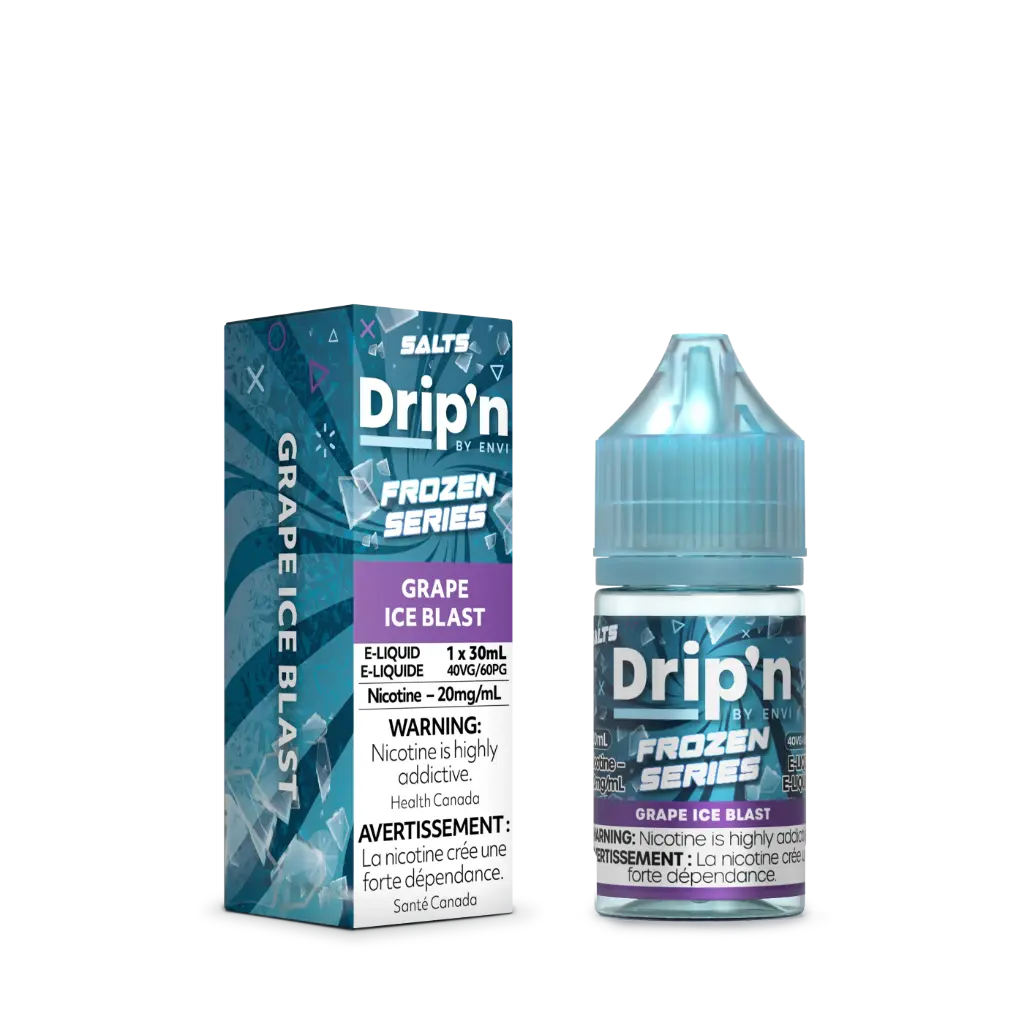 Drip'n E-Liquid Frozen Series- 30ml - Grape Ice