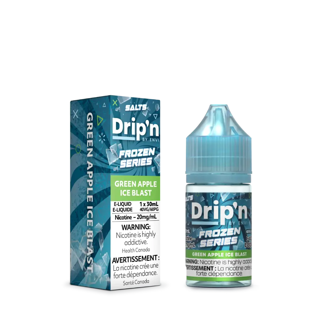 Drip'n E-Liquid Frozen Series- 30ml - Green Apple Ice