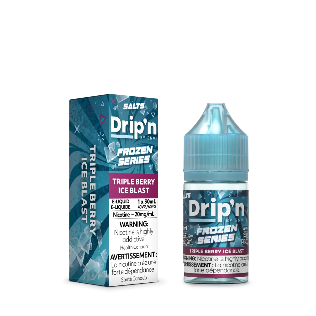 Drip'n E-Liquid Frozen Series- 30ml - Triple Berry Ice