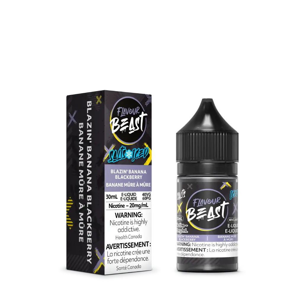 Flavour Beast E-Liquid- 60ML - Blazin' Banana Blackberry