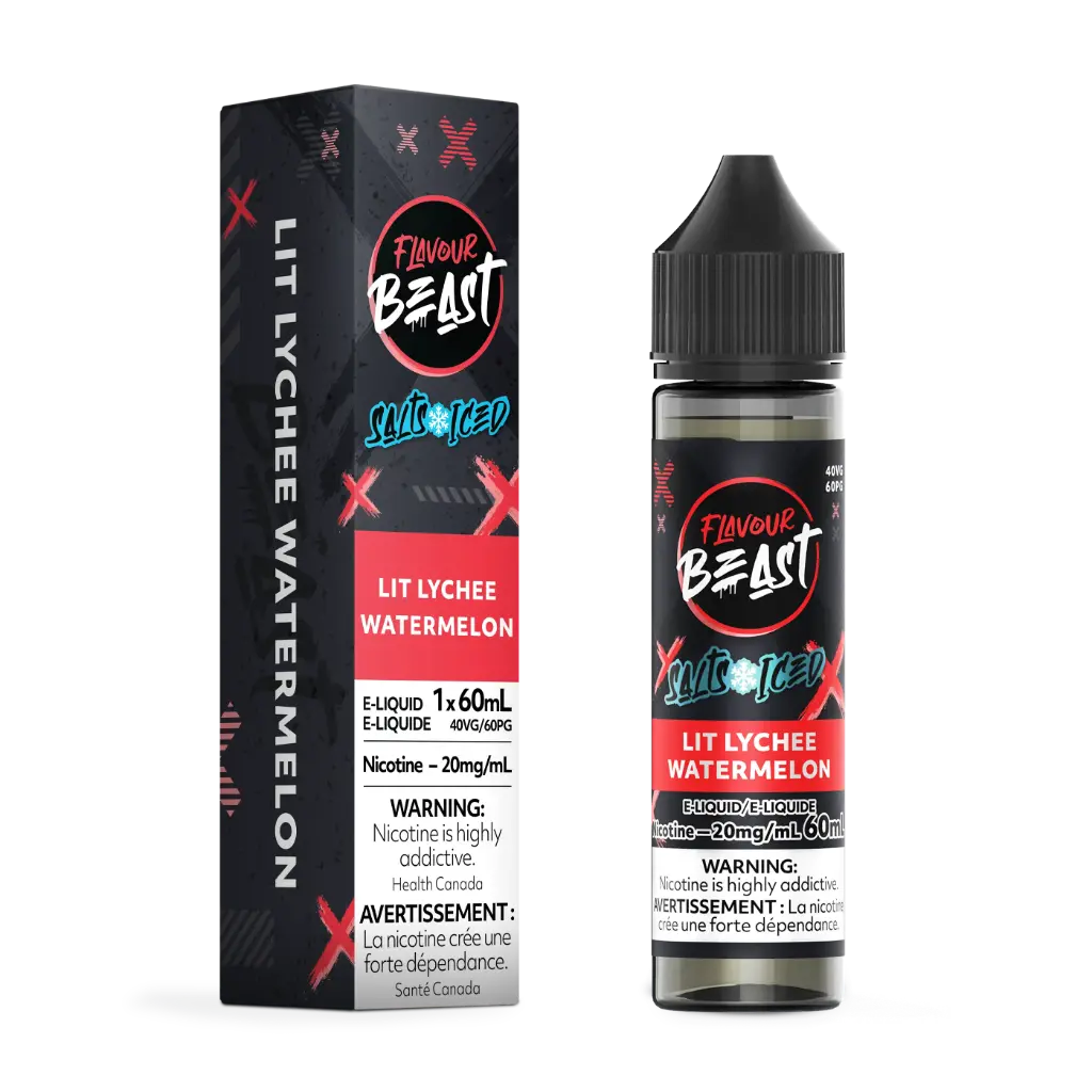 Flavour Beast E-Liquid- 60ML - Lit Lychee Watermelon