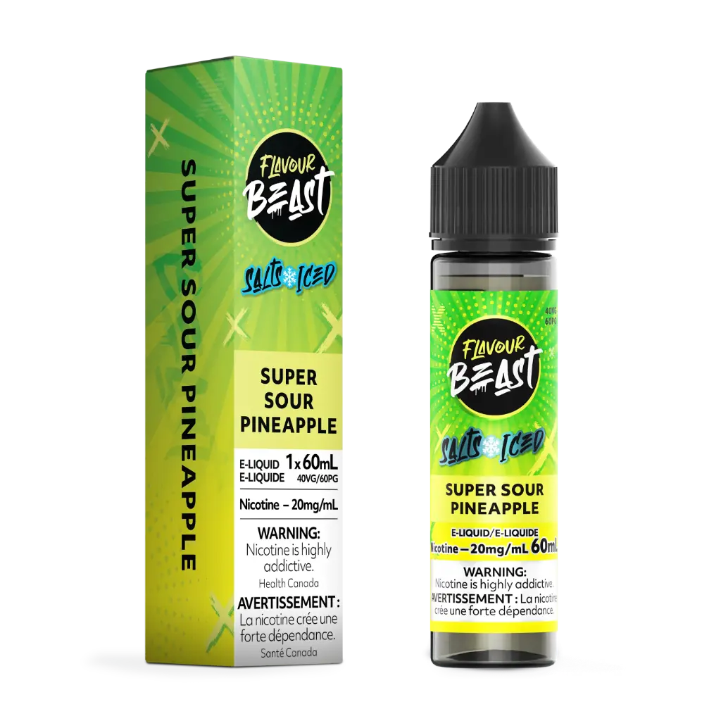 Flavour Beast E-Liquid- 60ML - Super Sour Pineapple