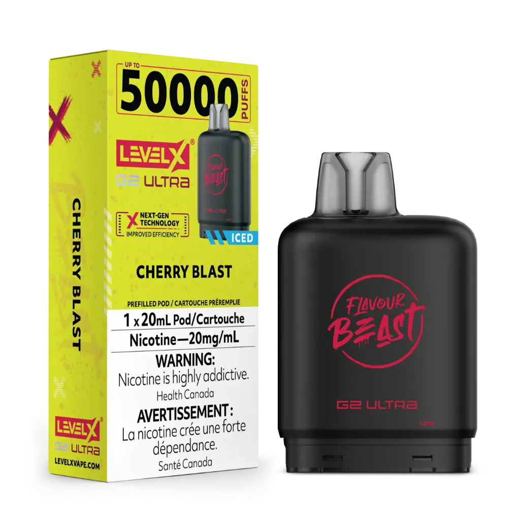Flavour Beast G2 Ultra 50K POD (20ML) - Cherry Blast