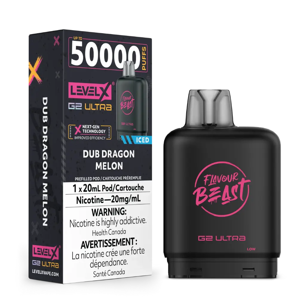 Flavour Beast G2 Ultra 50K POD (20ML) - Dub Dragon Melon