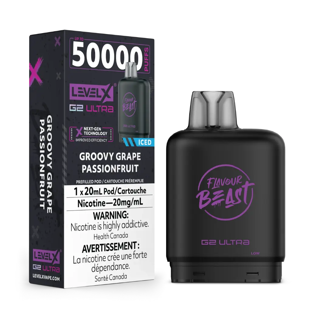 Flavour Beast G2 Ultra 50K POD (20ML) - Groovy Grape Passionfruit